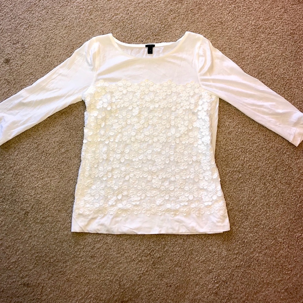 J Crew Floral Dress/casual T shirt